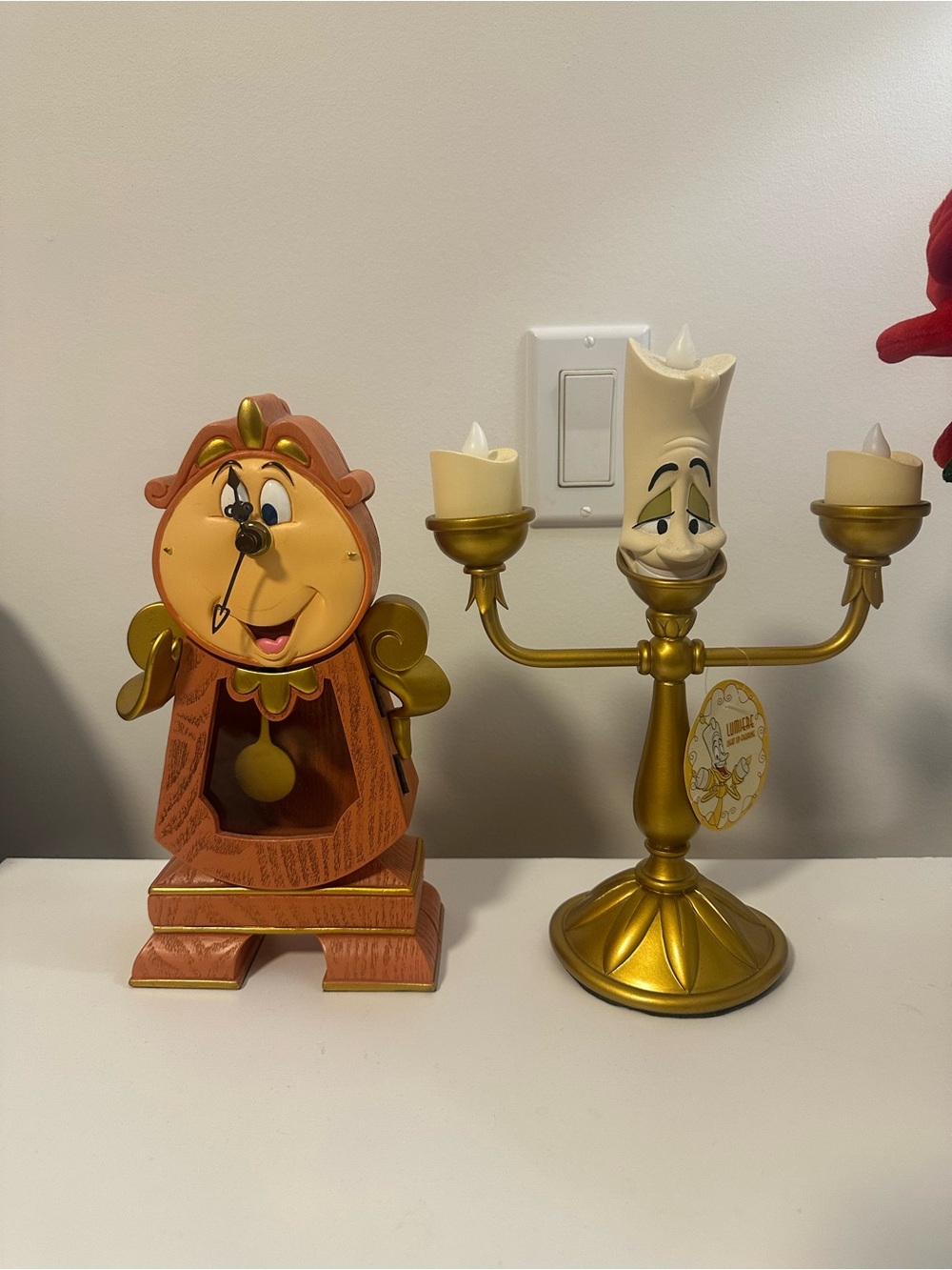Cogsworth and Lumiere Set